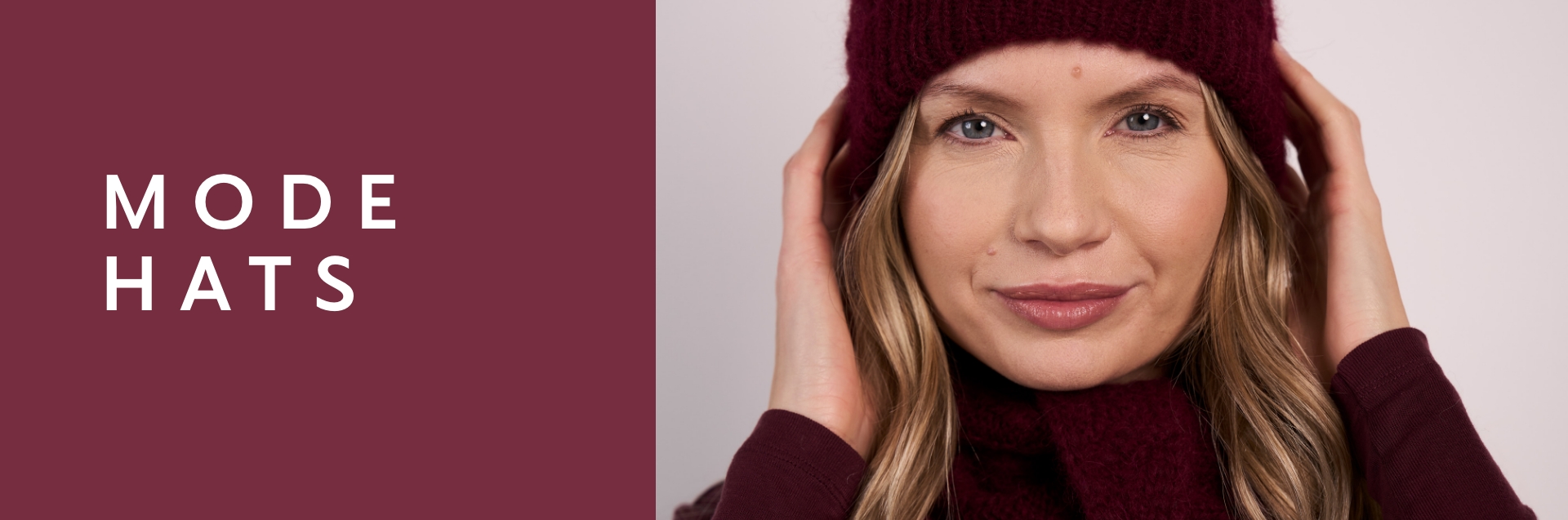 MODE Patterns Hats Hero Banner