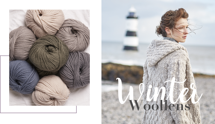 eBlast Campaign Winter Woollens Landing page